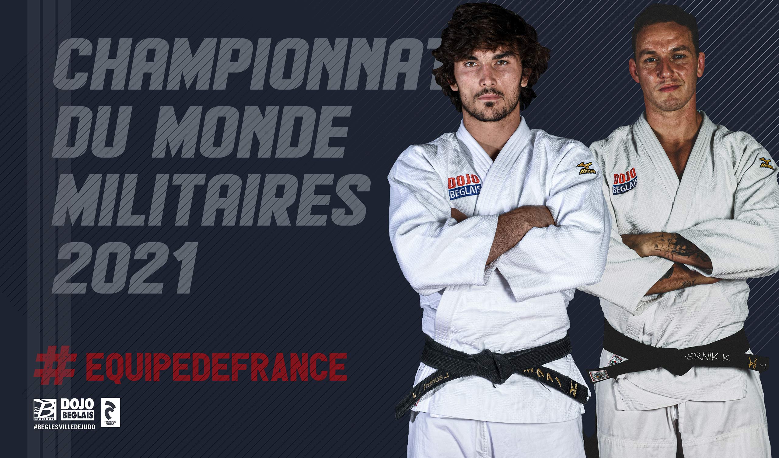 selection championnats du monde militaire - dojo begllais